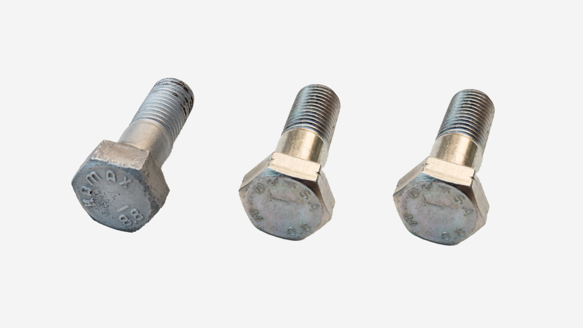 3 schroeven na schoonmaken