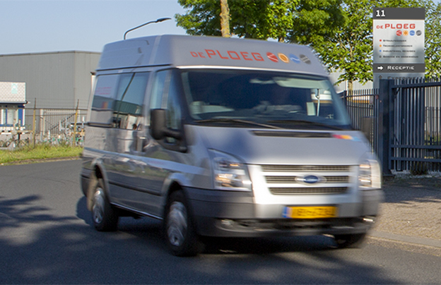 Bus van De Ploeg Techniek