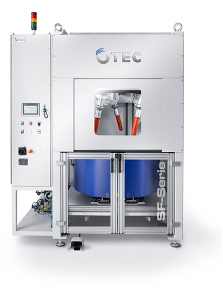 Otec trommelmachines voor polijsten en ontbramen