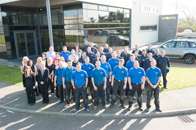 Foto van het team van Vixen